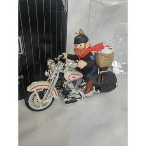 Harley Davidson Letters to Santa Ornament Christmas 1997 Box GA0901 Motor Cycle